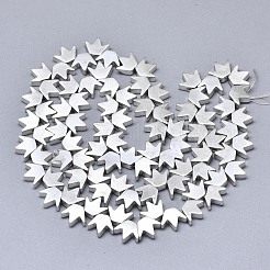 Electroplate Non-magnetic Synthetic Hematite Beads Strands&nbsp;G-S372-002-02S
