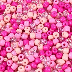 Opaque & Transparent Glass Seed Beads&nbsp;SEED-Q041-06A