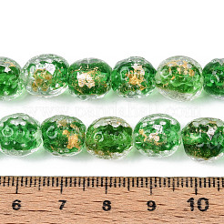Handmade Lampwork Beads&nbsp;FOIL-T007-03D