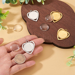 DIY Heart Pendant Making Kits&nbsp;STAS-TA0005-43