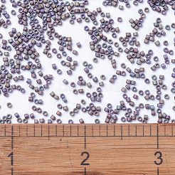 MIYUKIデリカビーズ  シリンダー  日本製シードビーズ  11/0  （db1067)マットメタリックシスルゴールドアイリス  1.3x1.6mm  穴：0.8mm  約2000PCS /ボトル  10 G /ボトル&nbsp;SEED-JP0008-DB1067