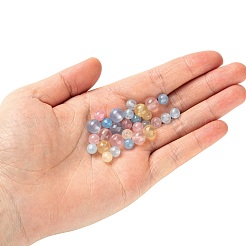 30Pcs 2 Style Natural White Jade Beads&nbsp;G-FS0001-77