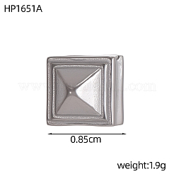 304 Stainless Steel European Beads&nbsp;OY013-1G