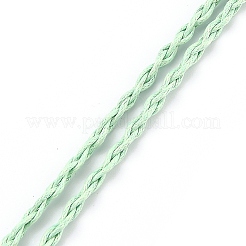 ネックレスメイク  ワックスコードとウッドビーズ付き  アクアマリン  28-3/8インチ（72~80cm）&nbsp;FIND-P030-C01-02