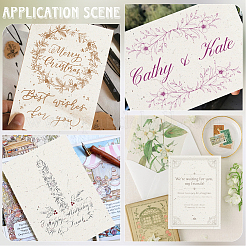 Eco-friendly Paper Greeting Card&nbsp;DIY-WH20002-619A-05