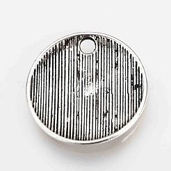 Tibetan Style Alloy Pendants&nbsp;TIBEP-Q078-21AS-RS