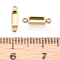 304 Stainless Steel Connector Cabochon Settings&nbsp;STAS-N115-32G
