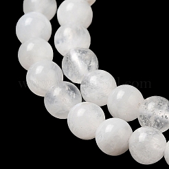 Nature Rainbow Moonstone Round Bead Strands&nbsp;G-M263-A-02B
