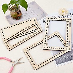 Poplar Wooden Basket Bottoms&nbsp;DIY-WH0184-19