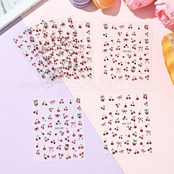 6 Sheets 2 Styles PVC Nail Art Stickers&nbsp;MRMJ-CJ0001-27