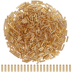 ガラスラッパビーズ3000個  セイロン  小麦  6x2mm  穴：0.5mm&nbsp;SEED-PA0001-03