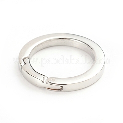 変色防止304ステンレススチールスプリングゲートリング  Oリング  ステンレス鋼色  30x3.5mm  内径：22mm&nbsp;STAS-I133-14A