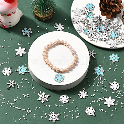 48Pcs 8 Styles Alloy Enamel Pendants&nbsp;ENAM-SC0007-04