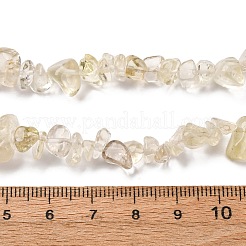 Natural Lemon Quartz(Heated) Beads Strands&nbsp;G-G288-B01-01