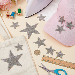 12Pcs 4 Styles Self Adhesive Rhinestone Appliques&nbsp;DIY-FG0008-27