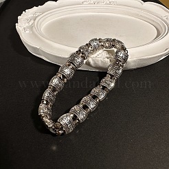 Ethnic Style Alloy Carved Beaded Stretch Bracelets for Unisex&nbsp;BI5144
