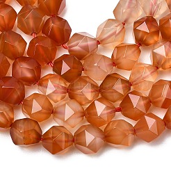 Natural Red Agate Beads Strands&nbsp;G-Z119-A02-02