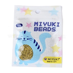 MIYUKIデリカビーズ  シリンダー  日本製シードビーズ  11/0  （db1164)亜鉛メッキマットゼスト  1.3x1.6mm  穴：0.8mm  約2000個/10g&nbsp;X-SEED-J020-DB1164