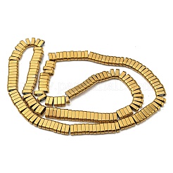 Electroplated Non-magnetic Synthetic Hematite Beads Strands&nbsp;G-C106-B02-12A