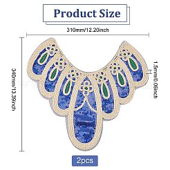 Computerized Embroidery Cloth Sew on Patches&nbsp;DIY-WH0304-426