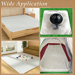 EVAフォーム＆アルミフィルム屋外用両面テント防湿パッド  芝生の緑  1940x1160x1.5mm&nbsp;AJEW-WH0752-295
