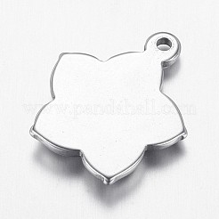 Tarnish Resistant 304 Stainless Steel Pendants&nbsp;STAS-P171-54P