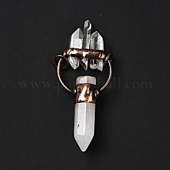 Natural Quartz Crystal Big Pointed Pendants&nbsp;G-D468-18R