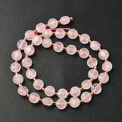 Natural Rose Quartz Beads Strands&nbsp;G-C116-A36-02