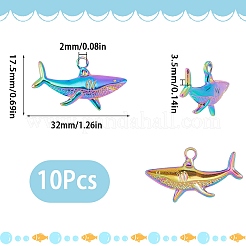 Ion Plating(IP) 304 Stainless Steel Pendants&nbsp;STAS-SC0005-81