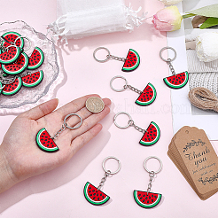 20Pcs PVC Pendant Keychains&nbsp;KEYC-BM0001-14