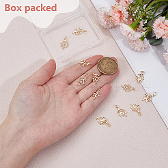 Brass Pendants&nbsp;KK-BC0015-56B