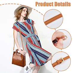 Leather Chain Bag Strap&nbsp;FIND-WH0093-10B