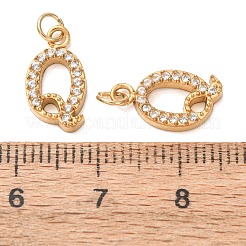 304 Stainless Steel with Crystal Rhinestone Charms&nbsp;RB-CBA5270-11G-Q
