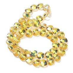 Electroplate Transparent Glass Beads&nbsp;EGLA-H112-03HP-02