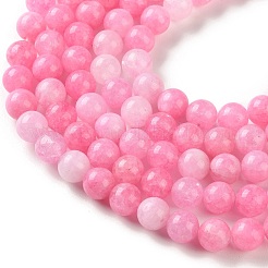 Natural Dyed White Jade Beads Strands&nbsp;G-M402-C03-07