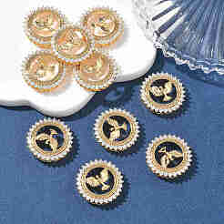 SHEGRACE Brass Clear Cubic Zirconia Pendants&nbsp;XGRQ3K762-565G