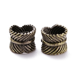 Tibetan Style Brass Beads&nbsp;X-KK-P214-12BAB