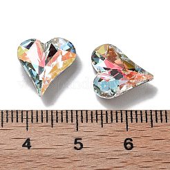 K9 Glass Rhinestone Cabochons&nbsp;GLAA-H034-01B-001LA