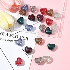 21Pcs 7 Colors Transparent Acrylic Beads&nbsp;OACR-FS0001-94