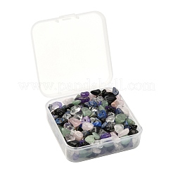 7 Style Natural Mixed Gemstone Chip Beads&nbsp;G-FS0001-85