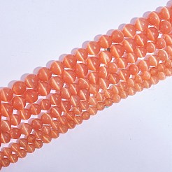 Round Cat Eye Beads&nbsp;G-SZ0001-80C