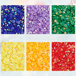 1 Box Pointed Back Resin Rhinestone Cabochons&nbsp;MRMJ-DC0001-09