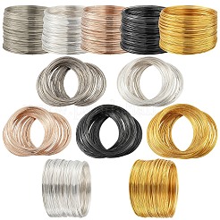 200 Circles Steel Memory Wire&nbsp;TWIR-YW0001-05G