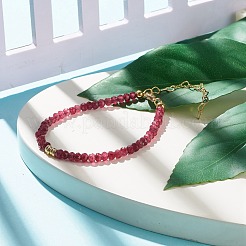 Natural Malaysia Jade(Dyed) Beaded Bracelets for Women or Men&nbsp;BJEW-JB07791-04