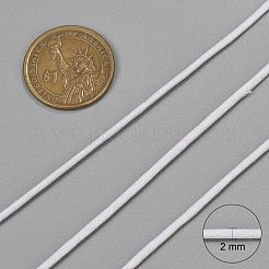 中国のワックスコットンコード  ホワイト  2mm  約382.76ヤード（350m）/バンドル&nbsp;YC2mm101