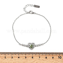 925 Sterling Silver Link Bracelets&nbsp;BJEW-D346-05A-P