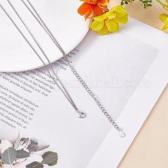 Anti-Tarnish Double Y-shaped Necklace Long Drop Dangle Necklace Delicate Y Chain Necklace Personalized Zircon Pendant Necklaces Choker Trendy Y Necklace Jewelry for Women&nbsp;JN1093A