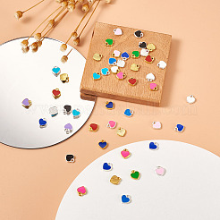 170Pcs 17 Colors Zinc Alloy Enamel Charms&nbsp;ENAM-CW0001-08
