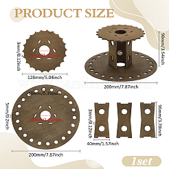 Wood Pen Holder&nbsp;AJEW-WH0554-24