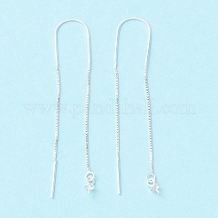 925 Sterling Silver Ear Thread with Peg Bails&nbsp;STER-P047-12S